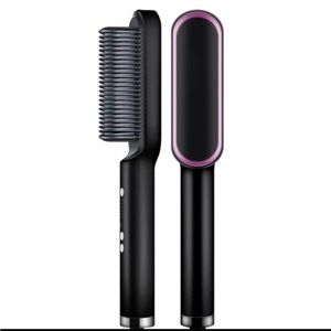 LHair straightener brush